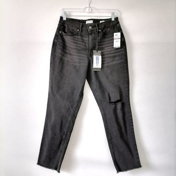 Sofia Jeans Denim - NWT Sofia Jeans Womens Black High Rise Curvy Girlfriend Denim Jeans Size 6
